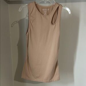 Nude Sleeveless Tank Top - M/L